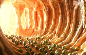 Alien cave on Mars...