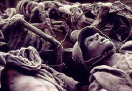 Pile of dead bodies...
