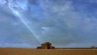 God's finger...