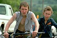 Solomon and Tummer riding...