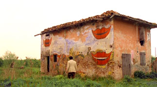 The house...