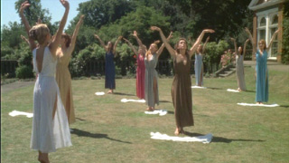Young girls on the fresh air...