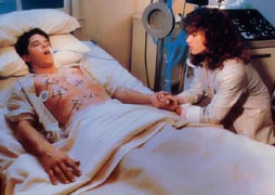 Guy in coma...