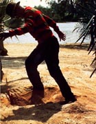 Freddy on the beach...