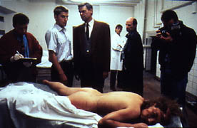 Raped corpse...