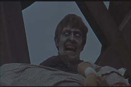 Zombie and his victim...