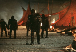 A night camp...