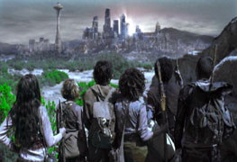 A city...