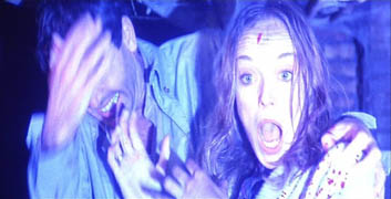 The terror...