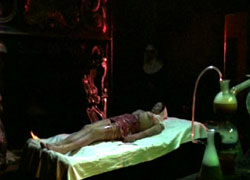 A corpse...