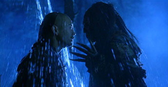 Water to make itself invisible for a vampire...