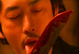 Here it is - the blood of the hero...